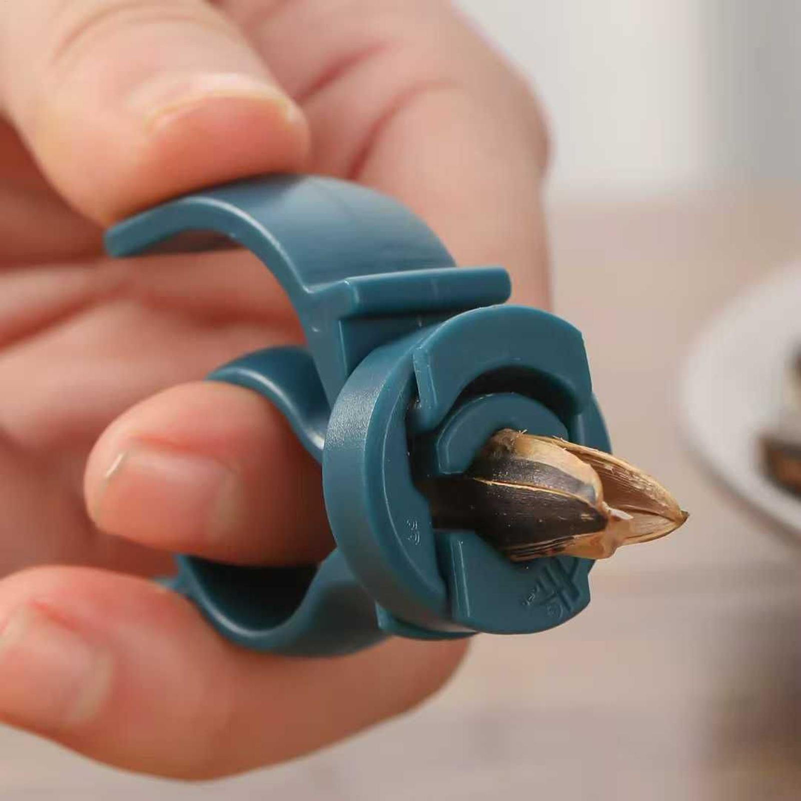 Home Office Tech Gadgets - Przenośna obieraczka do orzechów, ergonomiczny otwieracz