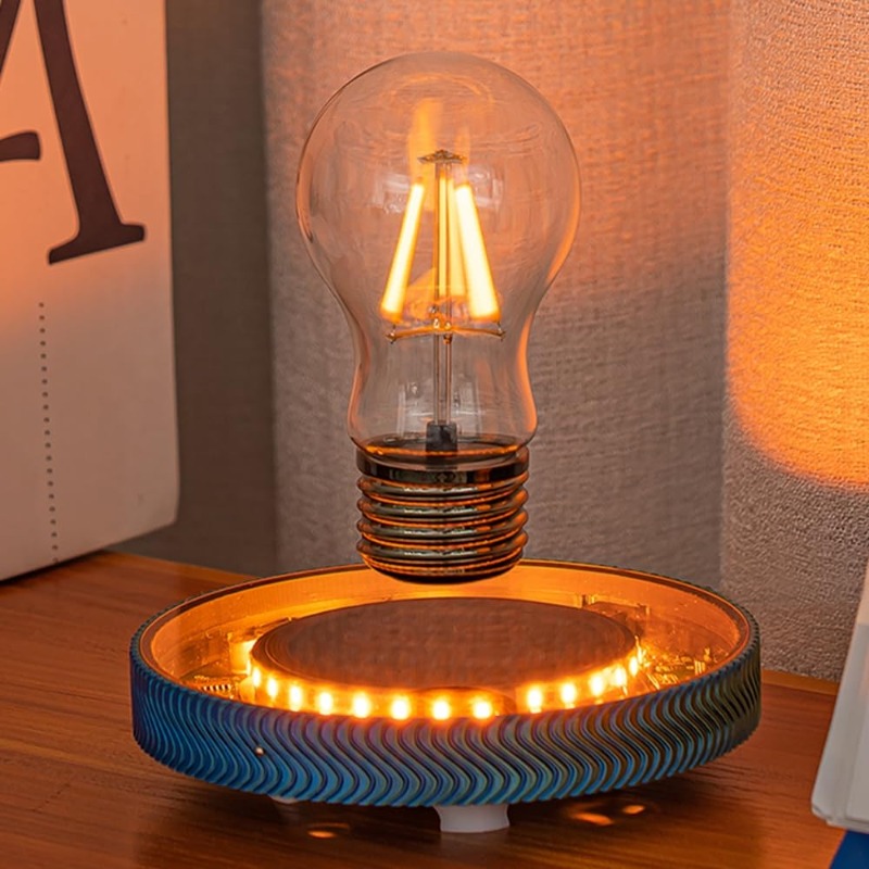 Home Office Tech Gadgets - Lampa biurkowa LED bezprzewodowa, lewitująca, unosząca