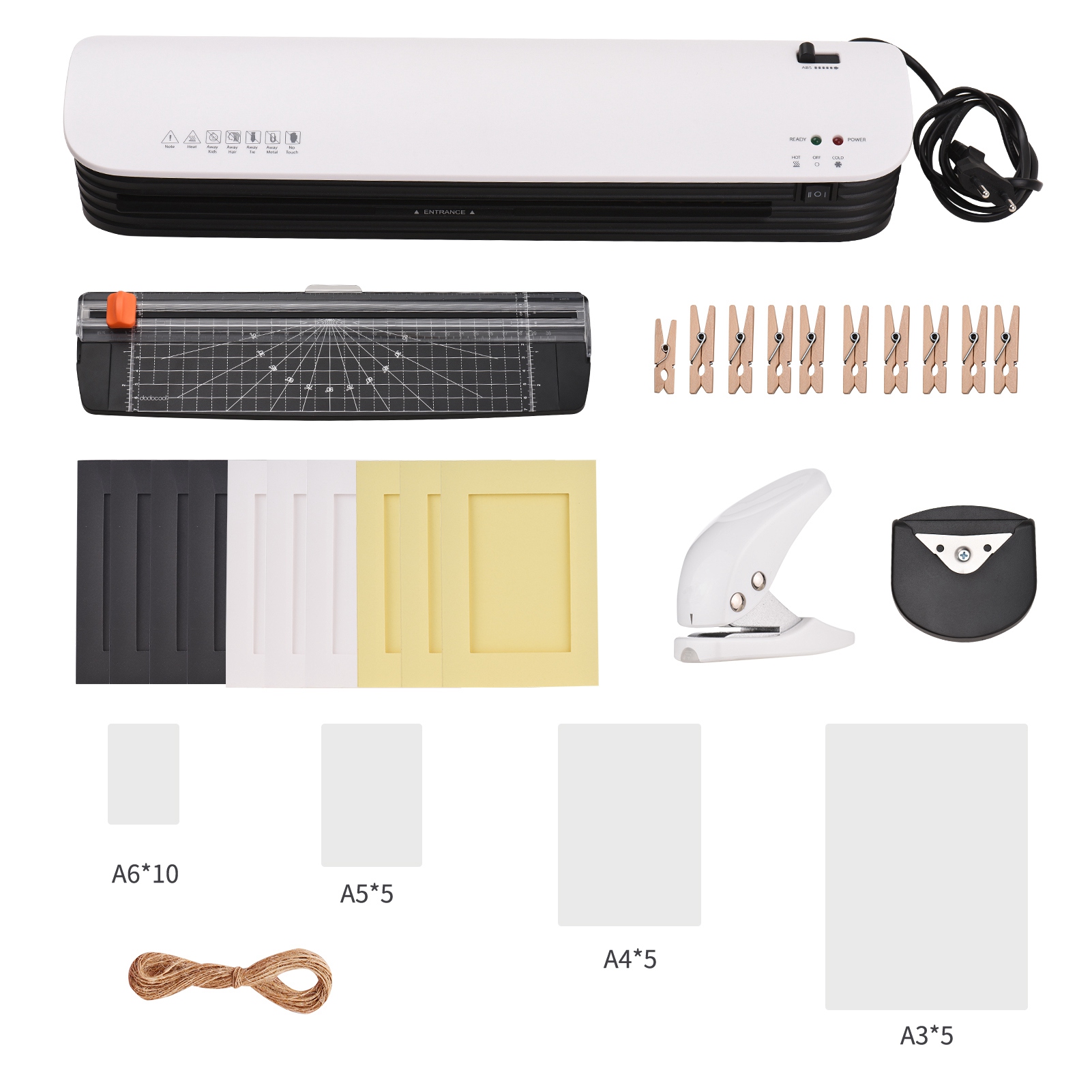 Laminator A3 Hot - Zestaw laminatora SL399 formatu A3 do