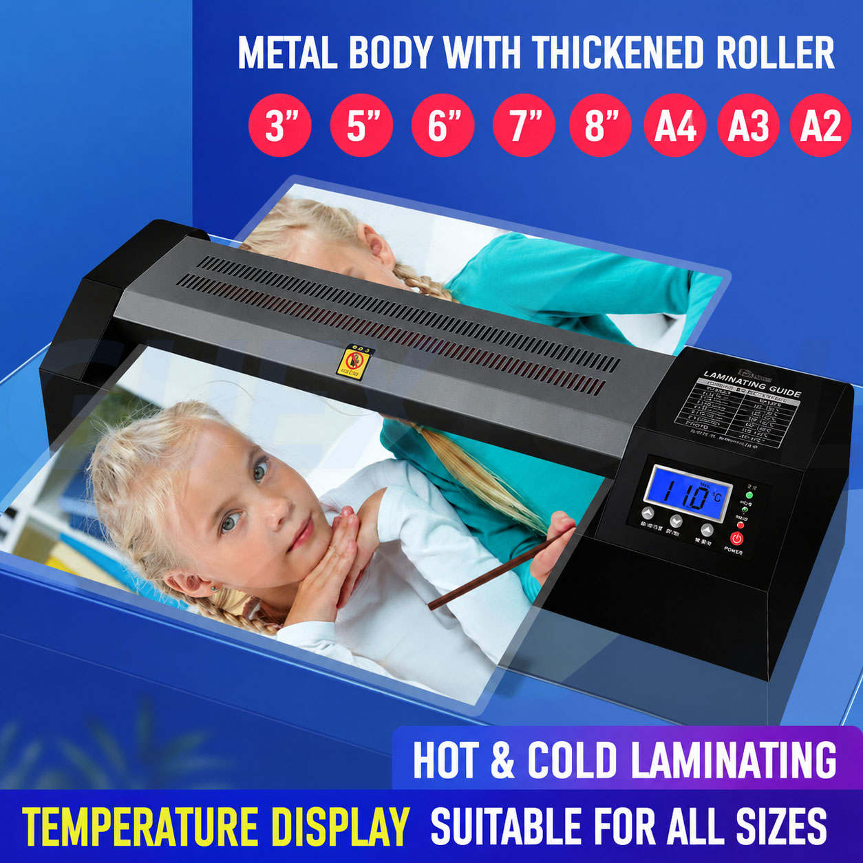 Automatyczna laminarka A3 z cy – Laminator A3 Hot recenzja i cena