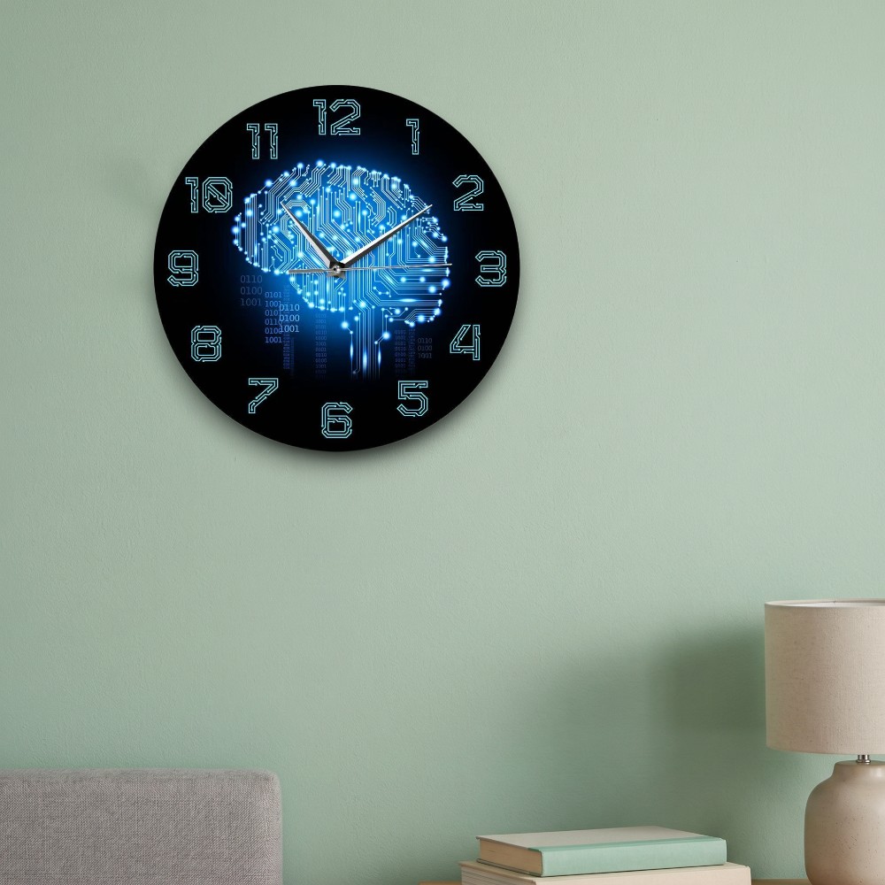 Zegar Ścienny Tech Brain Kod B – Tech Office Wall Decor recenzja i cena