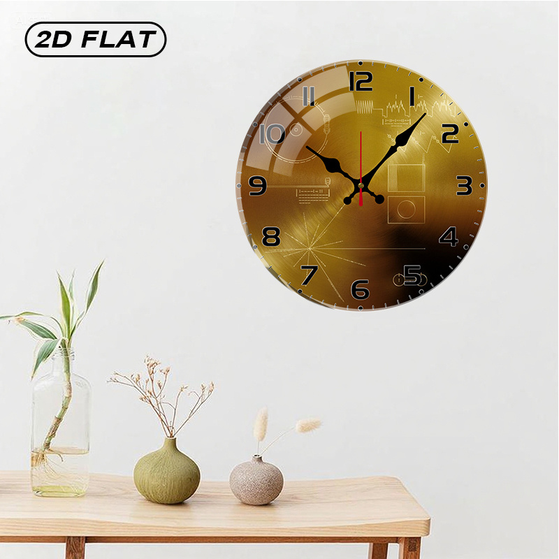 Technologiczny Okrągły Cichy A – Tech Office Wall Decor recenzja i cena