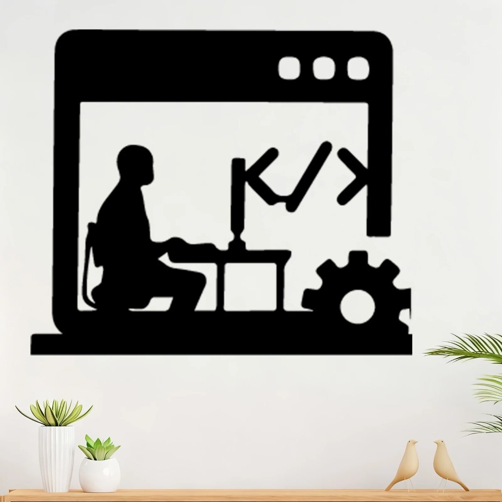 Nowoczesna metalowa dekoracja  – Tech Office Wall Decor recenzja i cena