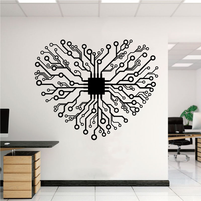Love Chip Tech Company Office  – Tech Office Wall Decor recenzja i cena