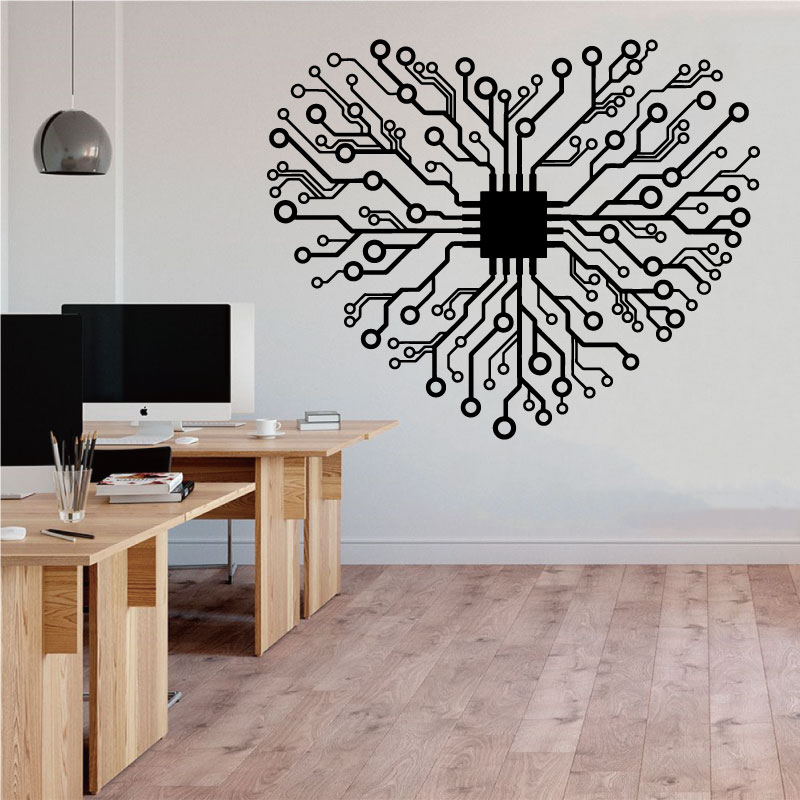 Love Chip Tech Company Office  – Tech Office Wall Decor recenzja i cena