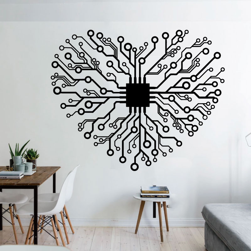 Love Chip Tech Company Office  – Tech Office Wall Decor recenzja i cena