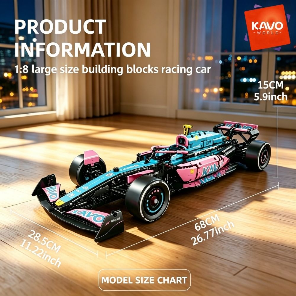 KAVOWORLD 1:8 Różowo-niebieski – Office Productivity Tech recenzja i cena