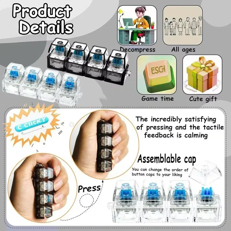 1 szt. LED Klawiatura Klawisz  – Office Productivity Tech recenzja i cena